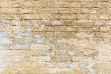 Brick wall blue color.