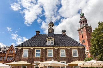 leer city in ostfriesland germany