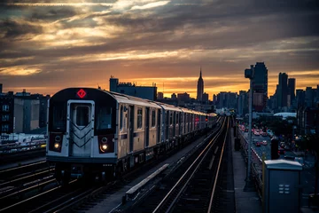 Fotobehang Metro in New York © oneinchpunch