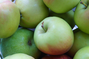 Juicy fresh apples