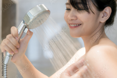 Hot Blonde With Perfect Round Boobies Takes Shower In 4K.mp4
