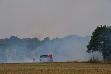 Obraz premium incendie