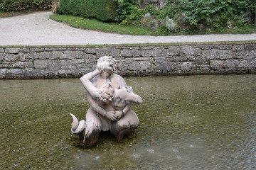 Statue Wasser Marmor