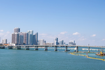 Skyline von Miami, Florida
