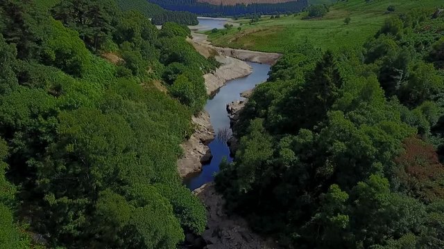 Elan valley dam stream