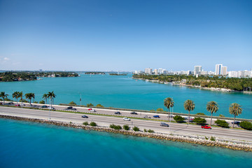 Miami Beach in Florida