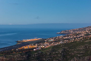 Airport in Santa Cruz near Funchal, Madeira, Portugal