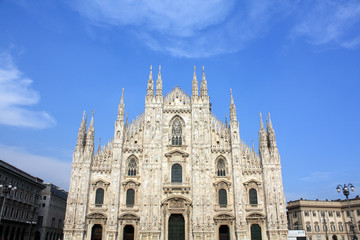Milan Cathedral. Italy sunny day.