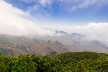 Gebirge auf Teneriffa