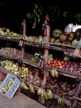 Fruit and vegetable market