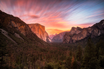Sunset - Yosemite National Park