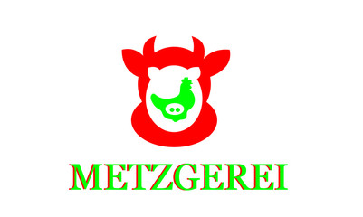  Metzgerei  Logo ,  Fleisch