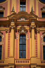 Fototapeta premium Detail Historisches Gebäude in Neuburg an der Donau