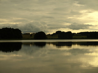 Naklejka premium sunset 