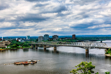 Obraz premium Alexandre Bridge In Ottawa
