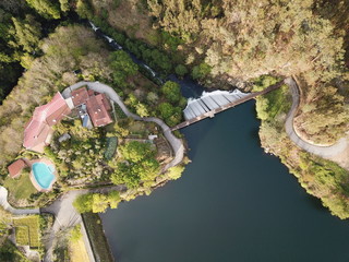 Barragem Duarte Pacheco, Rôge, Vale de Cambra, Paisagem de verão