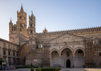 Fototapeta na wymiar The Cathedral of Palermo , Italy