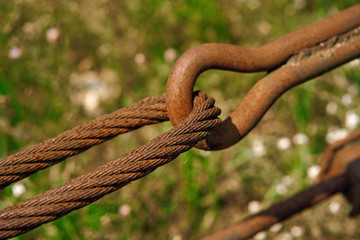 iron connecting ropes