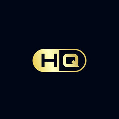 Initial Letter HQ Logo Template Design