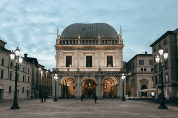 Fototapeta premium Loggia di Brescia