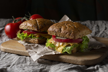 Delicious craft burger!