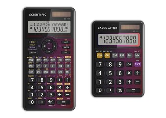 Scientific and simple calculators