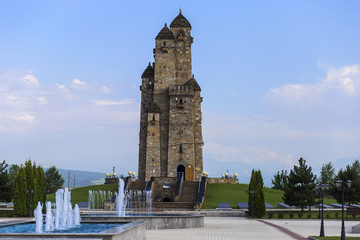  memorial of glory, Park with historical building