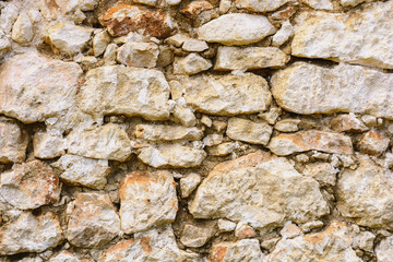 Background from an old stone wall