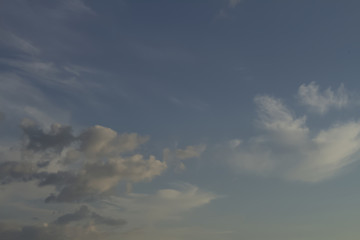 sky with clouds. summer. Yekaterinburg. 16.07.18