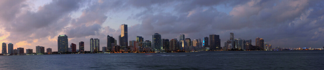 Fototapeta premium Miami panoramiczne 2012