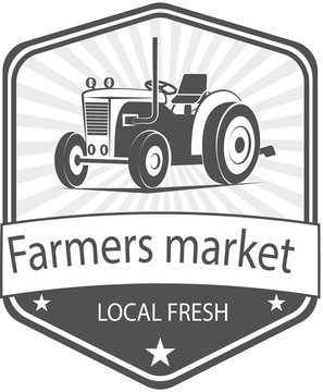 badge tractor farmers market