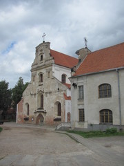 Fototapeta na wymiar Old church in Vilnius