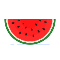 Watermelon icon in a flat style