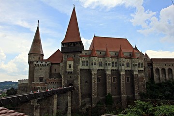 Fototapeta premium Corvin Castle Castelul Huniazilor in Hunedoara, Romania.