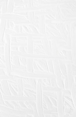 Texture of white paint with a pattern of divorce. Background for various purposes.