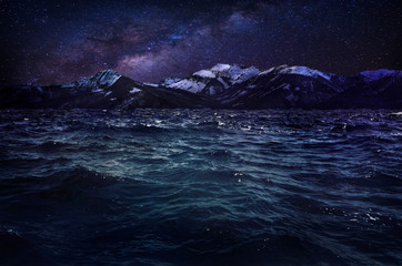 Mystischer See mit Milchstraße