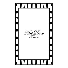 Obraz premium Art Deco Frame