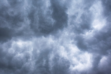 gloomy storm clouds, background, texture