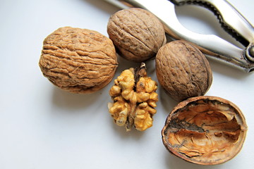 nuts on a table