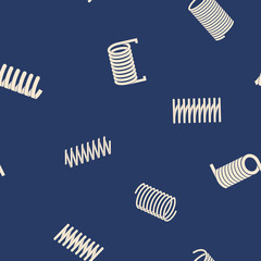 Seamless pattern with Springs for your design