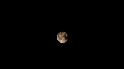 Moon with normal light