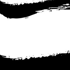 Artistic paint stroke background