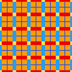 seamless pattern in a cage. background Gift