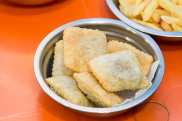 pastel frito de carne