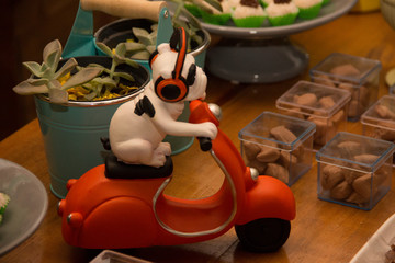 decoração cachorro