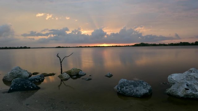 Amazing sunrise in Florida.