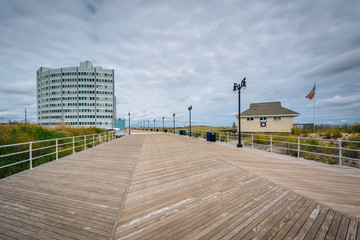 The boardwalk in Atlantic City, New Jersey.