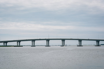 View of the Stainton Memorial Causeway in Ocean City, New Jersey.