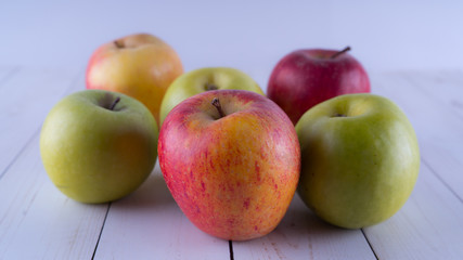 Apple harvest, Oktoberfest. Apple spas, apples in the nest