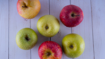 Apple harvest, Oktoberfest. Apple spas, apples in the nest
